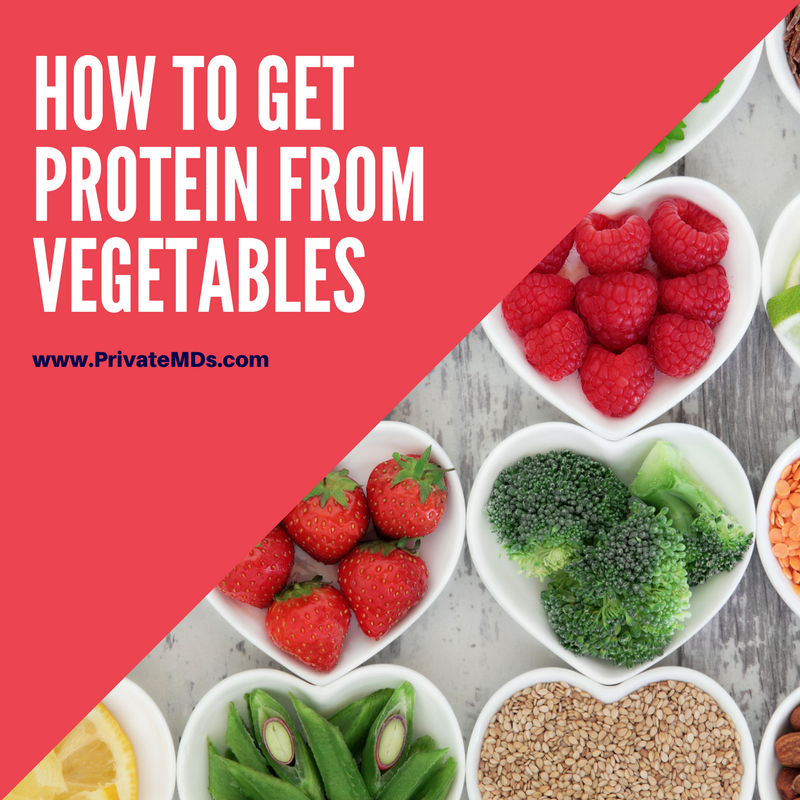 How to get protein from vegetables! - PrivateMDS.com